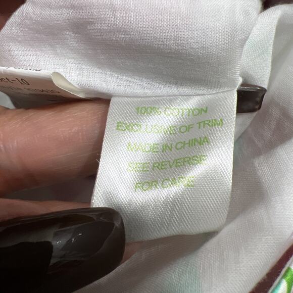 Lilly Pulitzer Pansy Floral Multicolor Skort Womens Size 6 - Picture 8 of 11